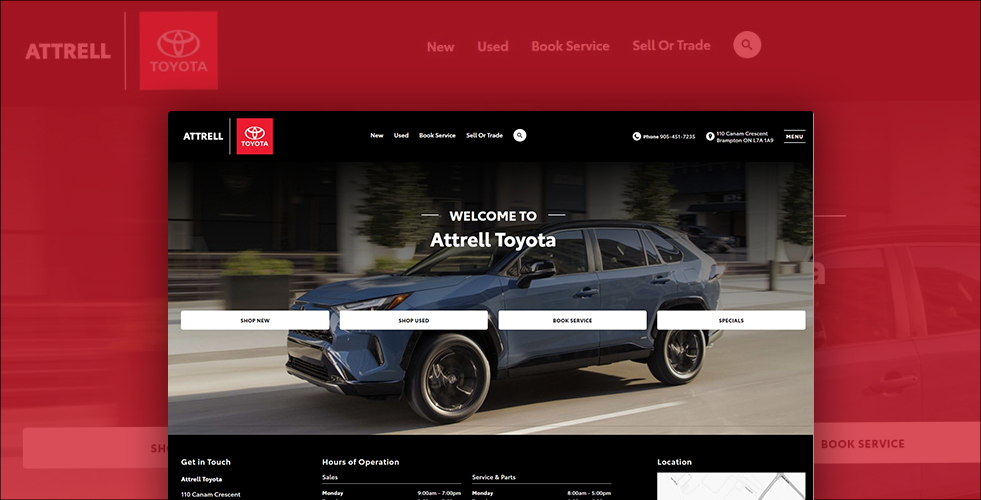 Attrell Toyota: New & Used Toyota Dealership | Brampton, ON.