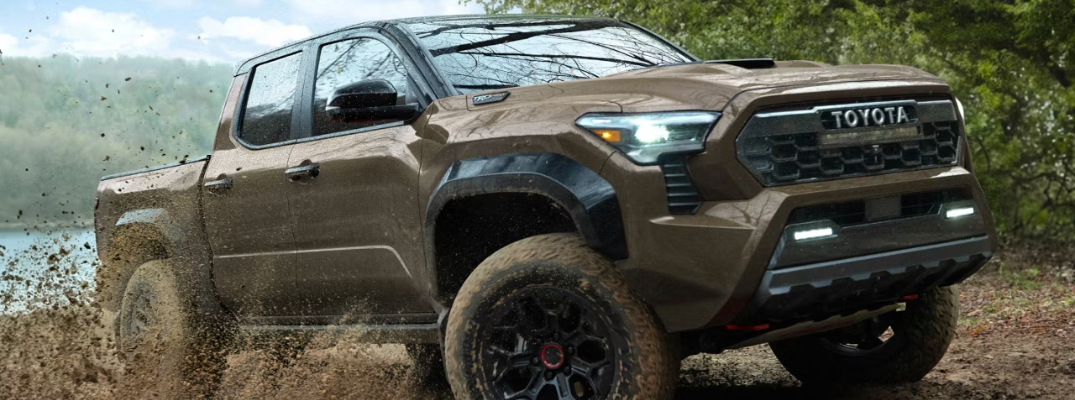 2025 Tacoma driving off-road