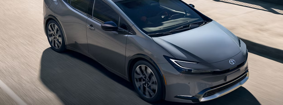 Close up on a Prius Plug-In Hybrid