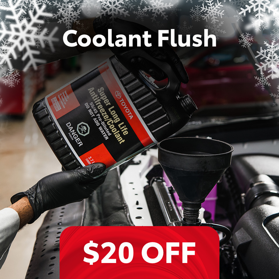 $20 Off Coolant Flush