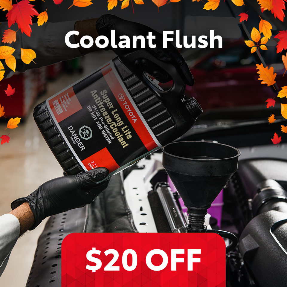 $20 Off Coolant Flush