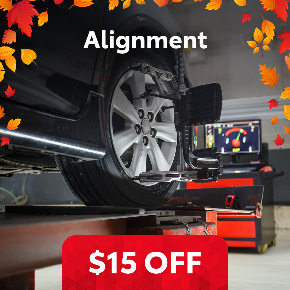 $15 Off Alignment
