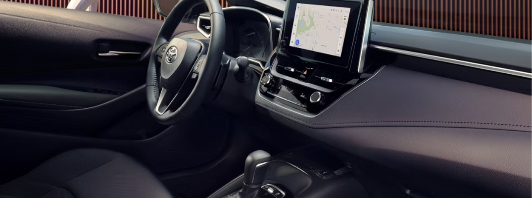 Corolla Hatchback interior