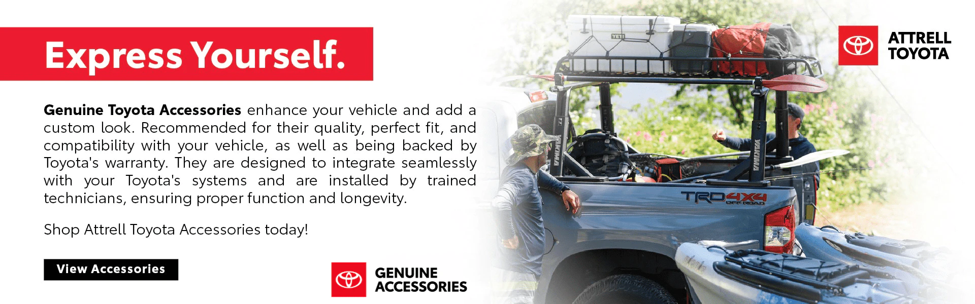 Genuine Accessories - Attrell Toyota