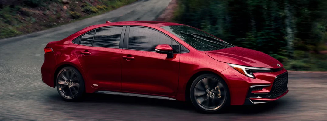 2026 Toyota Corolla from the side